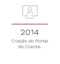 2014 - Criação do Portal do Cliente